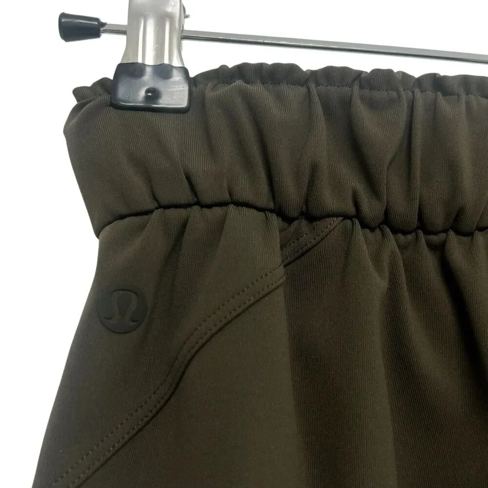 Lululemon Keep Moving Olive Green Luxtreme Jogger Pants W5CV4S women’s Size 0